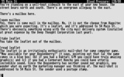 Bureaucracy for Atari ST - Reading a leaflet...