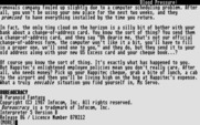 Bureaucracy for Atari ST - Game start.
