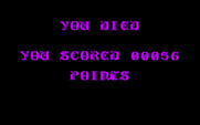 Airball for IBM PC/Compatibles - Game over.