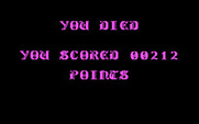 Airball for IBM PC/Compatibles - Game over.