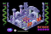 Airball for Apple IIgs - Game start.