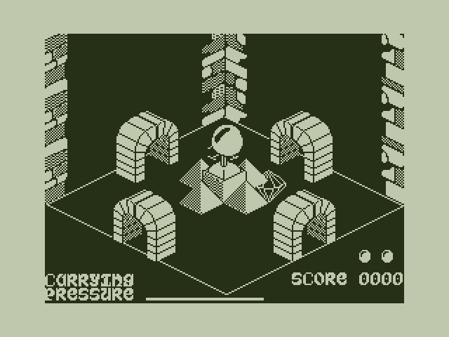 Airball Dragon 32/64 Screenshot: Game start.
