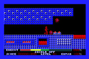 Thexder for Apple IIgs - Ouch, I'm hit!