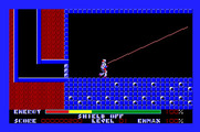 Thexder for Apple IIgs - Game start.