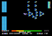 Thexder for Apple II - Enemies often attack in great numbers...