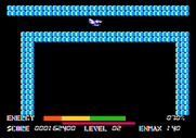 Thexder for Apple II - The levels are often maze like...