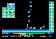 Thexder for Apple II - Numerous enemies attack!