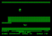 Thexder for Apple II - Flying...where does this path lead?