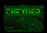 Thexder for Apple II - Title screen.