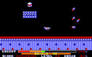Thexder for Amiga - Incoming missiles!