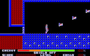 Thexder for Amiga - Game start.