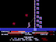 Thexder for Macintosh - Watch out for attacks from behind!