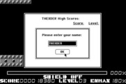 Thexder for Macintosh - A new high score!
