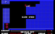 Thexder for PC-8800 Series - Game over.