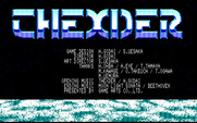 Thexder for PC-8800 Series - Game credits screen.
