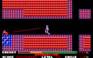 Thexder for PC-8800 Series - Blasting away...