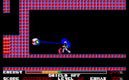 Thexder for PC-8800 Series - I'm hit!