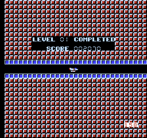 Thexder NES / Famicom Screenshot: Level 01 completed!