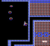 Thexder for NES / Famicom - Ack, an enemy got me!