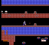 Thexder for NES / Famicom - Running through a passageway...