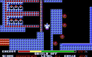 Thexder for IBM PC/Compatibles - Sometimes the path is narrow...