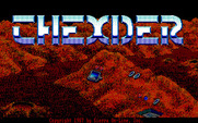 Thexder for IBM PC/Compatibles - Title screen.