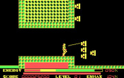 Thexder for IBM PC/Compatibles - Enemies sometimes attack in great numbers.