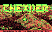 Thexder for IBM PC/Compatibles - Title screen.