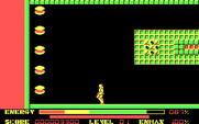Thexder for IBM PC/Compatibles - Certain types of opponents can replenish your energy when shot.
