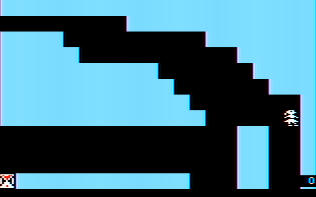 Think Quick! IBM PC/Compatibles Screenshot: Which way to go?