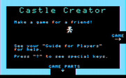 Think Quick! for IBM PC/Compatibles - Welcome to the castle creator!