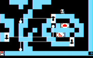 Think Quick! for IBM PC/Compatibles - I'll have to explore multiple rooms to get past these doors...