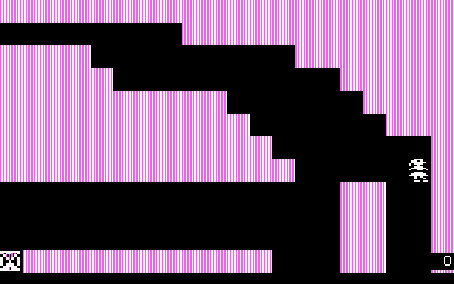 Think Quick! IBM PC/Compatibles Screenshot: Which way should I head now?