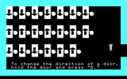 Think Quick! for IBM PC/Compatibles - Select a door to place it into your castle!