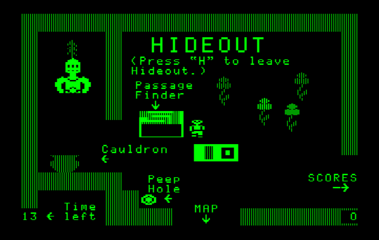Think Quick! IBM PC/Compatibles Screenshot: More of the assembled knight is shown.