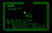 Think Quick! for IBM PC/Compatibles - Access the map room from your hideout.