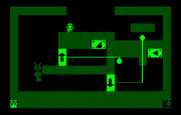 Think Quick! for IBM PC/Compatibles - A simple, single room puzzle.