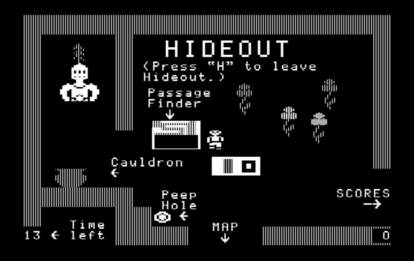 Think Quick! IBM PC/Compatibles Screenshot: More of the assembled knight is shown.