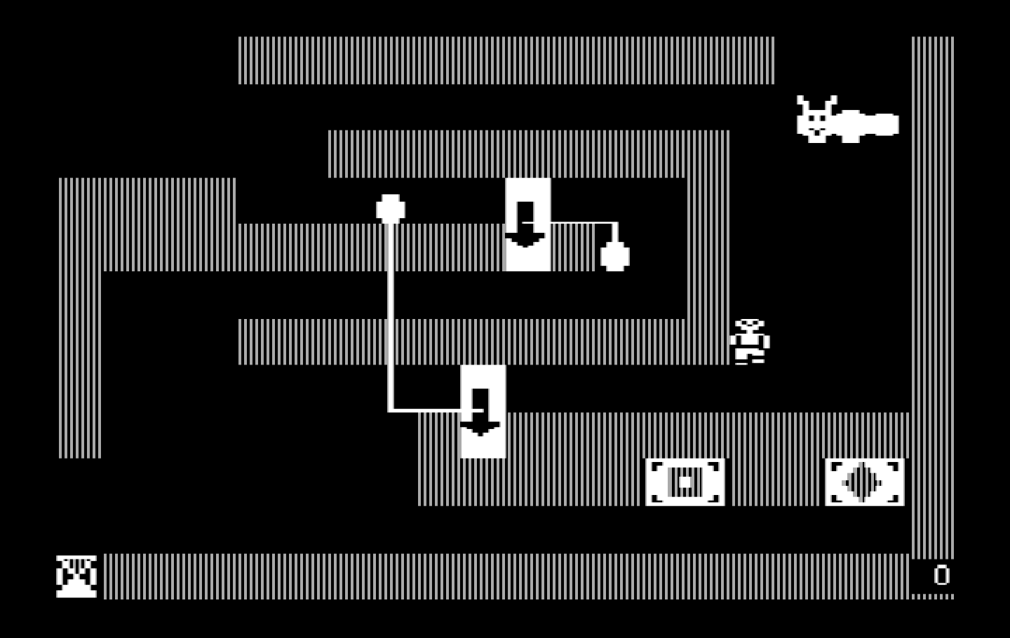 Think Quick! IBM PC/Compatibles Screenshot: How can I reach those pieces?