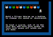Think Quick! for Apple II - Pick up some slime worms here.