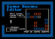 Think Quick! for Apple II - Game rooms editor.