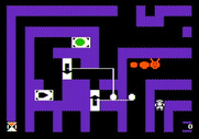 Think Quick! for Apple II - Wandering down a corridor...