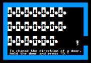 Think Quick! for Apple II - All the doors you could ever need!