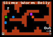 Think Quick! for Apple II - A slime worm ate me, now I need to escape!