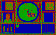 Wizard Warz for IBM PC/Compatibles - Found a castle which restores energy.