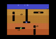 Dig Dug for Atari 5200 - Game start.