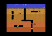 Dig Dug for Atari 5200 - Attacking a pooka.