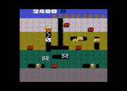 Dig Dug for Atari 7800 - Opponents become faster as the game progresses.