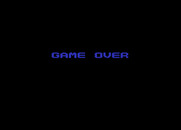 Dig Dug for Atari 7800 - Game over.