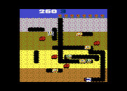 Dig Dug for Atari 7800 - Dig through the dirt to escape, and use rocks to crush opponents...